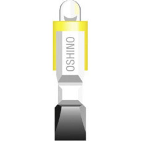 Oshino OD-G03T52-24PD Luce di segnalazione a LED Verde T5.5 k 28 V 35 mcd