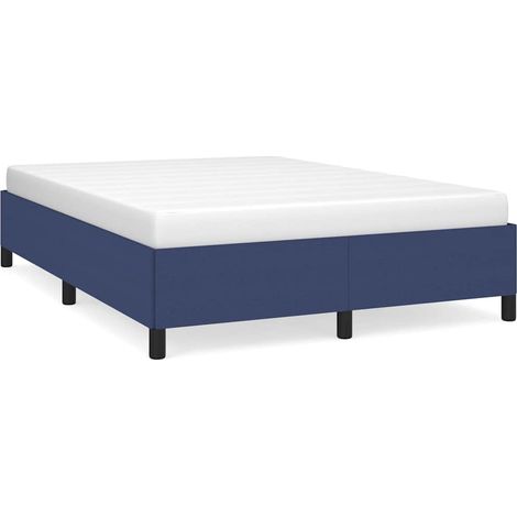 Maison Exclusive - Giroletto senza Materasso Blu 140x190 cm in Tessuto (1/5)