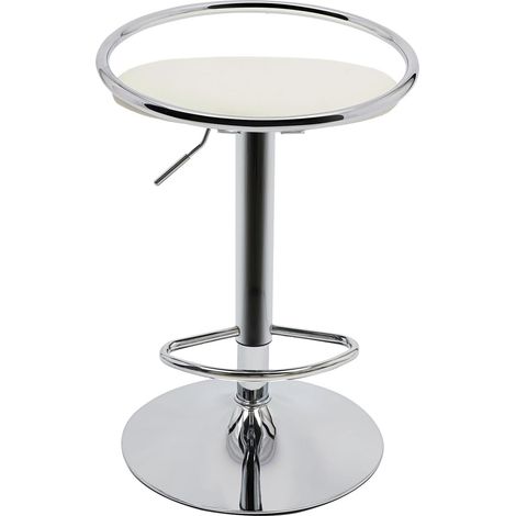 Sgabello da bar regolabile in altezza con funzione girevole, ideale per cucine e bar, con rotazione a 360° e poggiapiedi, adatto a ristoranti, hotel, bar, parrucchieri, appartamenti e altro ancora.