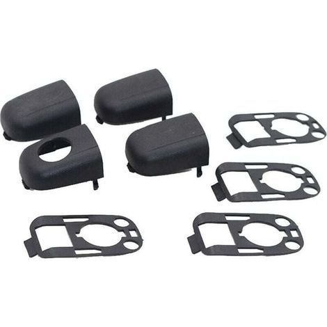 Kit de Garniture de Capuchon D'ExtréMité de PoignéE, XU,de Porte de Voiture avec Bouchon 9101AA pour 307 C2 C3 - (1/4)