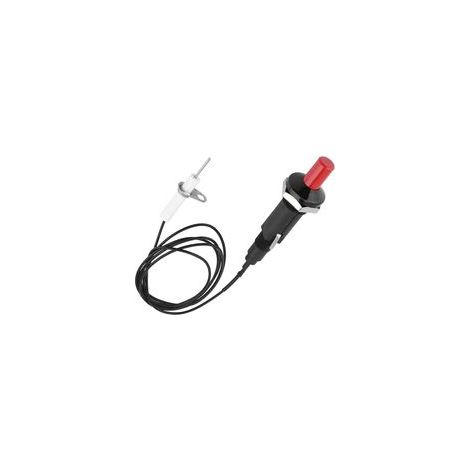 JSSEVN- Allumage Piézo électrique,Allumeur à Bouton Poussoir,Kit d’allumage Piézo-électrique,Spark Lgnition Kit,avec 1m Cable,pour Foyer Au Gaz,Allumeur,Briquet Cuisine en Céramique (1/5)