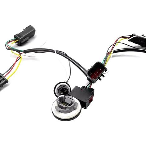 1 pair of taillight conversion harness kits 55277415AA and 55277414AA for Ram 1500 (1/5)