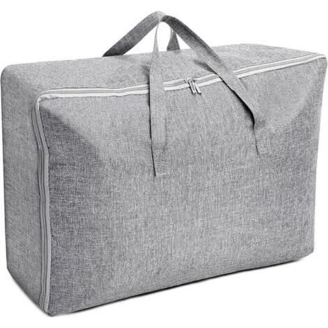 Grand Sac de Rangement 105L, Rangement Sous Lit Pliable Closet Organizer Sac de Rangement pour Couette Imperméable avec Poignées Renforcées pour Édredons Couvertures Oreillers Vestes(705030cm) (1/5)
