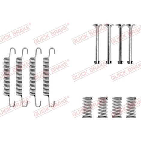 Kit d'accessoires, mâchoires de frein de stationnement Quick Brake 105-0667 OPEL