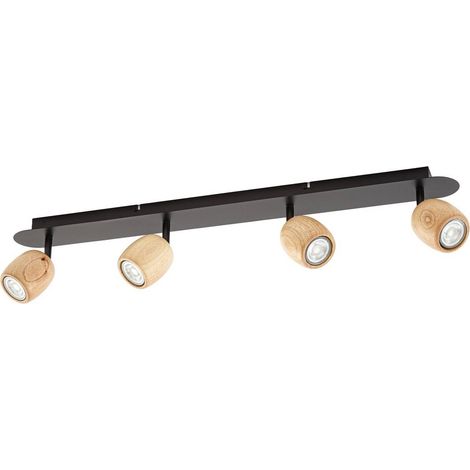 Lindby Foco 'Sloane' en Marrón de Madera (1/5)
