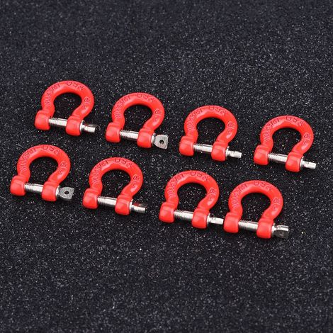 8-teiliges Metall-Montageset für Offroad-RC-Fahrzeuge und Anhängerkupplungen