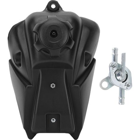 SIXRUN 3,5-Liter-Kraftstofftank, passend für KLX110 (2002–2008), KX 65 (2000–2008), RM65 (2003–2005) und DRZ110 (2003–2005). Ersatz aus ABS-Material, schnelle Montage. (1/5)