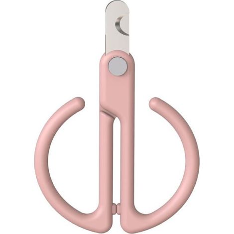 Ciseaux coupe-ongles pour animaux de compagnie, coupe-ongles pour chiens et chats, coupe-ongles pour animaux de compagnie, fournitures pour animaux de compagnie, rose (1/4)
