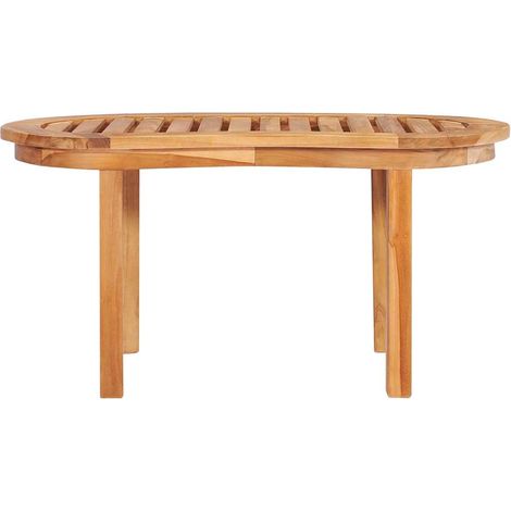 Maison Exclusive - Tavolino da Salotto 90x50x45 cm in Legno Massello di Teak (1/5)