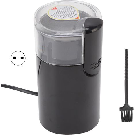 Moulin à grains 50g noir, ABS et acier inoxydable 150W broyeur pour herbes chinoises maison, prise EU 220V (1/5)
