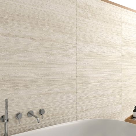 Faïence - PURE TRAVERTINE - IVORY - Mat - 59,2x29,5x0,85cm