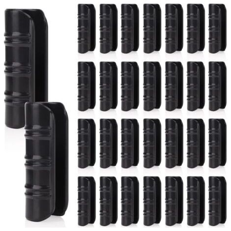 Lot de 30 clips de serrage pour tubes de bâtiments de jardin, clips en plastique pour film de serre, kit de connecteur de serrage pour tubes, pour cadre de bannière de serre, abris de jardin, no (1/4)