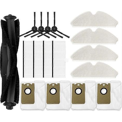 Brosse rotative, filtre HEPA, chiffon de nettoyage et sac à poussière de rechange pour aspirateur Proscenic M7 Pro et Uoni V980 Plus - Pièces détachées (1/5)