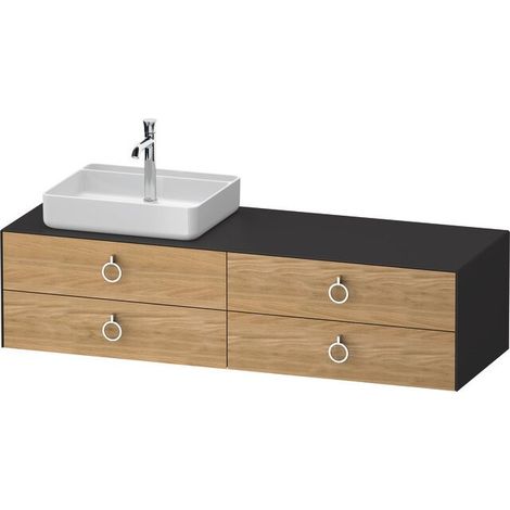 DURAVIT WT4995LH5580000 console WTU wh White Tulip 550x1600x