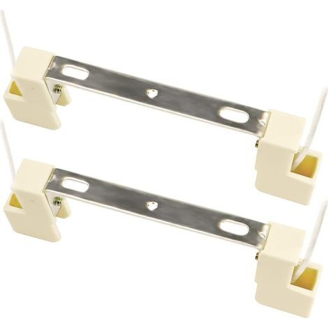 Douille pour Lampe R7S 118mm Halogène et Ampoule LED R7S, AC 100-240V, R7S J118 Linéaire Base Support Céramique pour Lampe Projecteur/Applique/Plafonnier, lot de 2 (1/5)