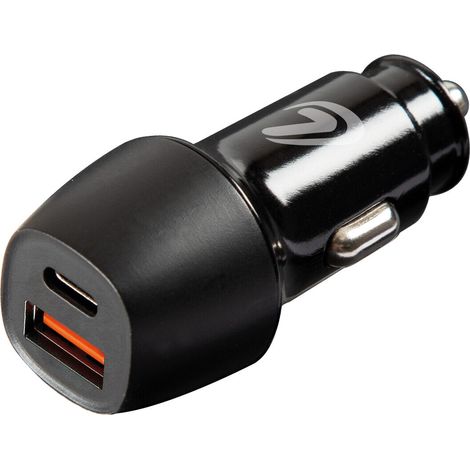 Usb Power Tec, caricabatteria 2 porte Usb - PD / QC 3.0 - 18W - 12/24V (1/5)