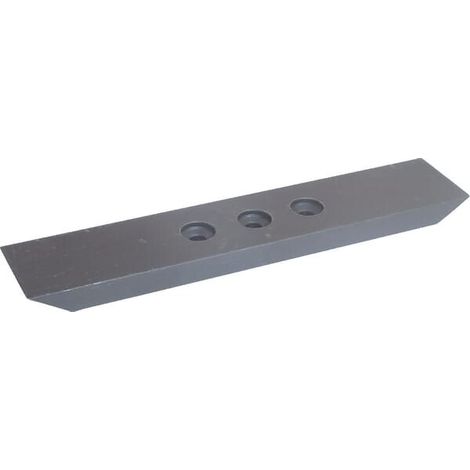 Punta de cultivador 355 x 70 x 20 mm reversible plana 3 orificios'v谩lida para Rau UNIVERSAL RF02057N