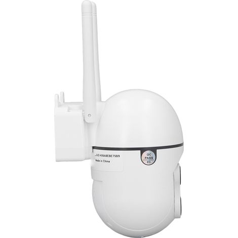 Caméra WiFi 1920x1080P avec détection de mouvement et vision nocturne, idéale pour la sécurité des chambres et des bureaux (prise US 100-240V). (1/5)