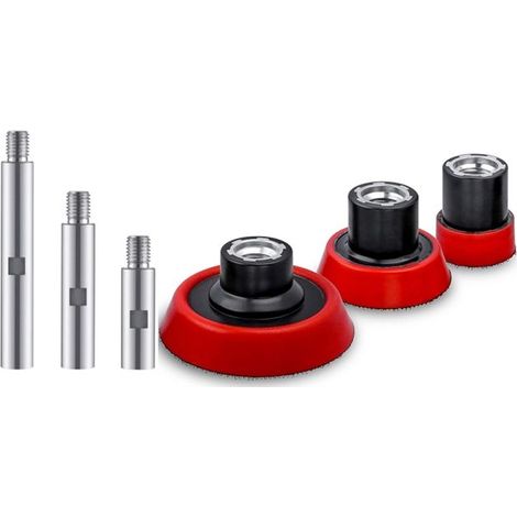 6 PièCes D'Extension de Meuleuse D'Angle à Filetage M14, Bielle en Alliage, Ensemble D'Arbre D'Extension, Accessoires pour