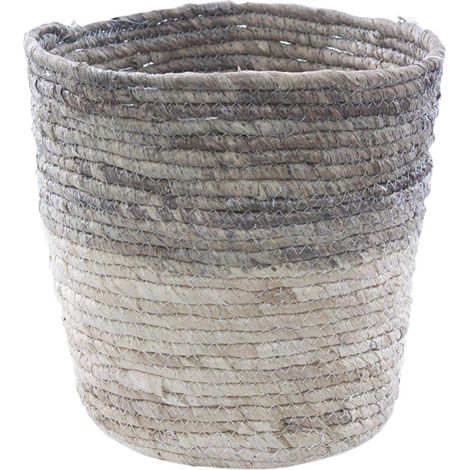 Cesto in seagrass e mais, Ø25H25 cm (1/2)