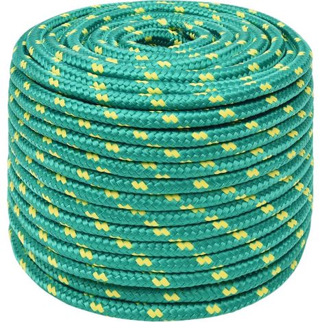 Corde de bateau Vert 12 mm 250 m Polypropylène (1/5)