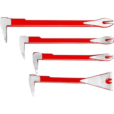 Set mit 4 Nagelziehern, 30 cm, 2,5 cm, 20 cm – Mini-Hebel (1/5)
