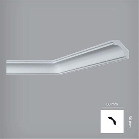Cornice decorativa per soffitto mod. 'i709' - mm 14 x 40 - 125 pz (1/3)