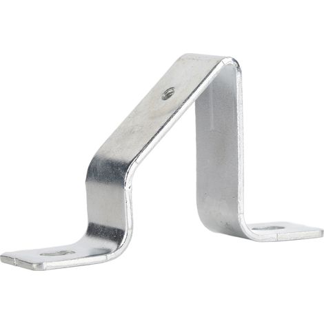 Lot de 10 supports en U pour rail C45, en acier inoxydable, pour rail de guidage, support incliné, connecteur en U, trou de fixation M4. (1/5)