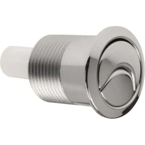 SIAMP 34455007 Bouton Poussoir 45, Chromé, 37 mm (1/4)