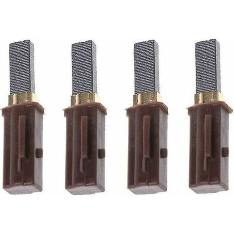 Lot de 4 Balais de Charbon - Pour Moteur d'Aspirateur - Compatible Ametek Lamb 2311480 et 333261 - Dimensions Standard (1/5)
