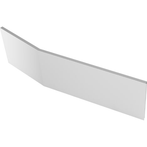 Tablier bain douche JACOB DELAFON Bastille installation en niche blanc brillant (1/3)