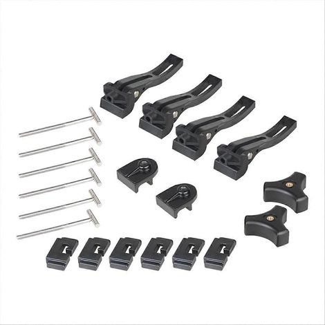 Kit de montage pour bâche de benne de camion : fixation des fixations avant et arrière par boulons en T - SSZFV (1/5)