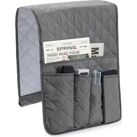 Rangement pour télécommande de canapé, support de rangement pour télécommande, organisateur d'accoudoir de canapé, support de télécommande pour canapé, cintre de canapé à 5 poches