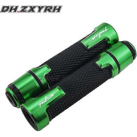 Poignées de guidon pliables et extensibles pour moto Bajaj Pulsar 200 NS (tous modèles) - Vert (1/5)