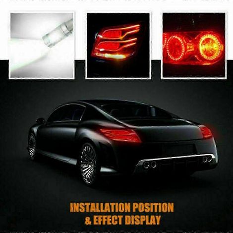 1156 BA15S P 21W LED Blinker Bremslicht Rckfahrlicht Wei Xenon Canbus 6000K SZRH AM