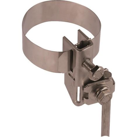 DEHN-BRS 540103 27.89 AK1 X 10 2 X 6,8 V2 A KLEMMEN (ROHRSCHELLE, EDELSTAHL, EDELSTAHL) (1/5)