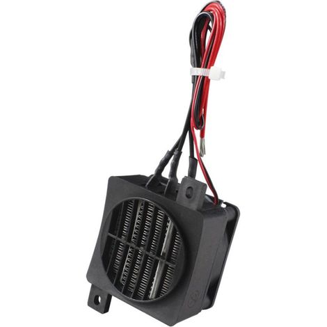 Réchauffeur PTC avec Ventilateur, 12V100W Réchauffeur électrique céramique thermostatique d'air Chauffant (1/4)