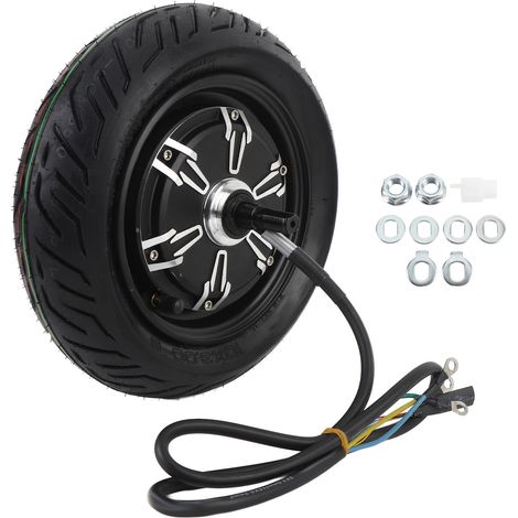 Moteur moyeu 10 pouces 48V à 72V 800-2000W – Aluminium haute torsion anti-choc scooter électrique moto, transmission (1/5)