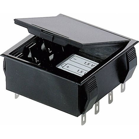 Bopla 46600000 Portabatteria 4x Stilo (AA), 9 V Terminali a saldare (L x L x A) 65 x 65 x 21.5 mm (1/2)