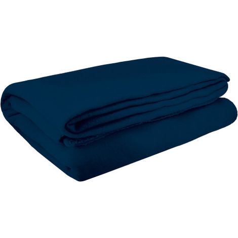 Manta polar extra grande REST  Azul marino orión