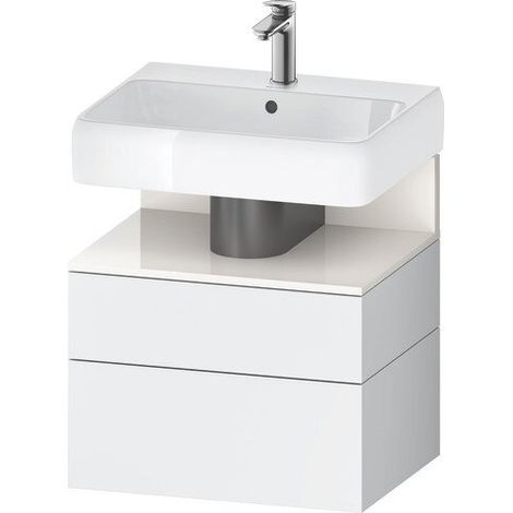 DURAVIT QA4393022180010 QAT WTU WH Angle 590x470x590 Blanc Mat. H