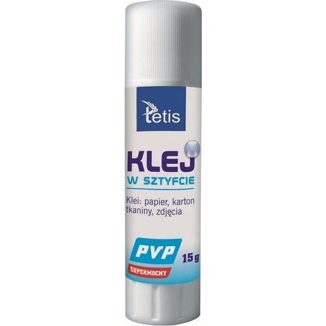 Stick di colla PVP (incolore) 15 g (20 pezzi) BG112-B