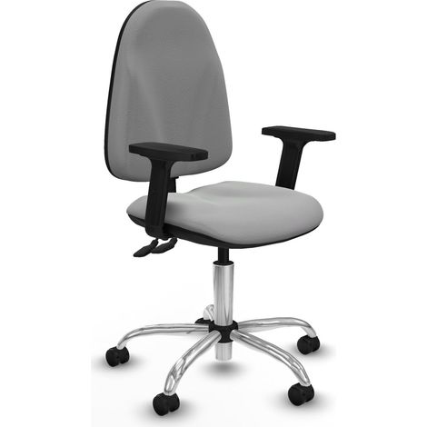 Piqueras y Crespo B2D05RP silla de oficina gris claro ajustable
