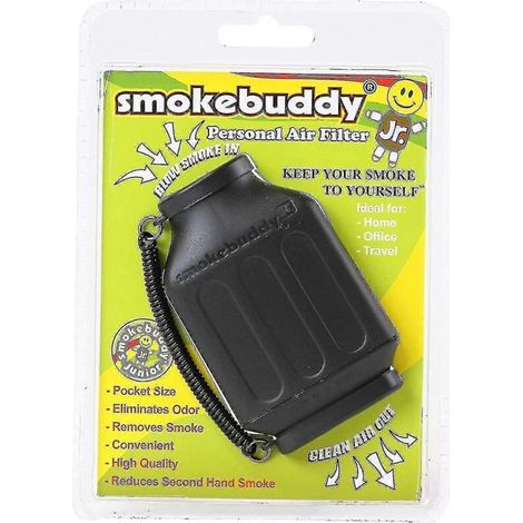 Purificateur d'air Smokebuddy. purificateur de fumée secondaire. papier filtre. accessoire portable indispensable