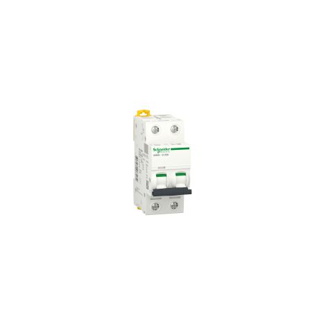 Interruttore magnetotermico iC60H 2P D 25A 10000A - A9F85225