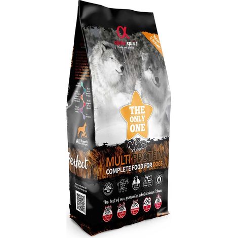 Alpha Spirit l'unico multiproteina che cibo per i cani - 12 kg