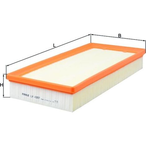 Filtro de aire LX4397 Knecht (1/2)