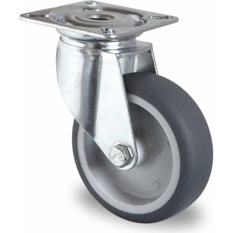 CASCOO Lenkrolle ø 75 mm Serie P2T2 Gleitlager