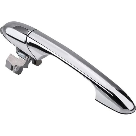 Poignée de Porte Extérieure Droite Passager F-iat 500 500 Conduite à Droite Côté Poignée Extérieure Compatible 735451696 Chromé (1/5)