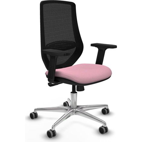 piqueras-y-crespo Mardos sedia da ufficio rosa confortevole